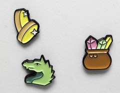 Mini Pins: Dragon's Hoard