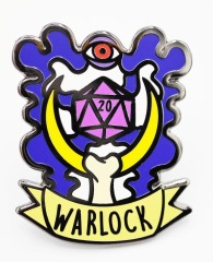 Banner Class Pins: Warlock