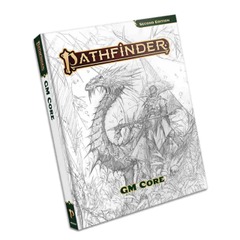 Pathfinder RPG 2nd Edition: GM Core (Sketch Cover)