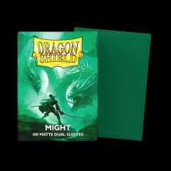 Dragon Shield Dual Matte Sleeves: Might (100ct)