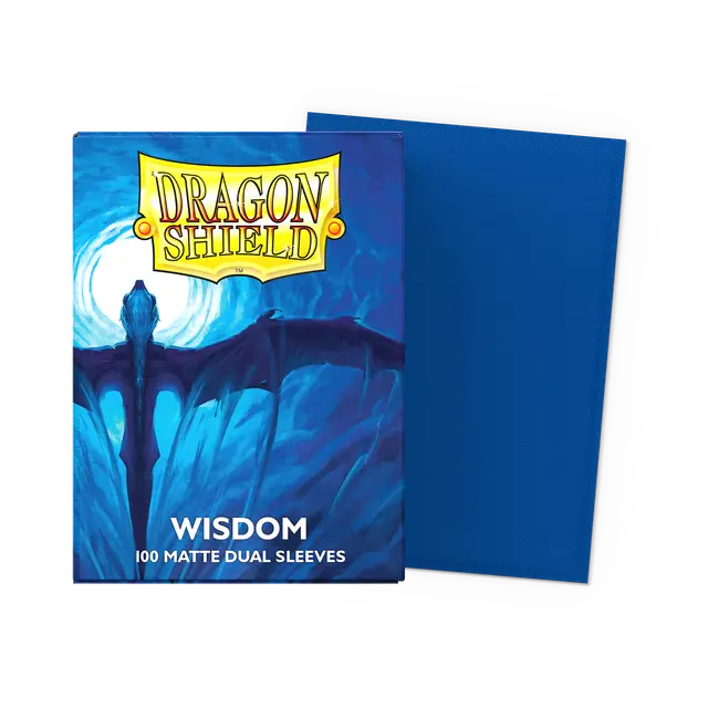 Dragon Shield Dual Matte Sleeves: Wisdom (100ct)