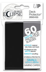 Ultra Pro - Pro Matte Eclipse: Deck Protector 60 Count Pack Small - Black