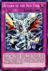 Return of the Red-Eyes - CROS-ENAE4 - Super Rare - Limited Edition