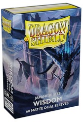 Dragon Shield Sleeves - Japanese Size - Dual Matte Wisdom (60ct)