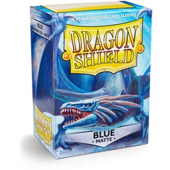 Dragon Shield Sleeves Matte Blue (100ct)
