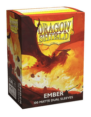 Dragon Shield Sleeves Dual Matte Ember (100ct)