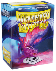 Dragon Shield Sleeves Matte Purple (100ct)