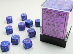 Speckled Silver Tetra 12mm d6 Dice Block (36 dice) - CHX25947