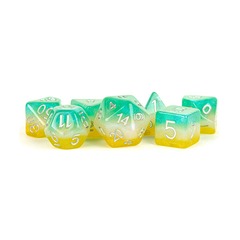 16mm Resin Poly Layered Tropics Dice Set (7)