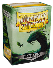 Dragon Shield Sleeves Matte Emerald (100ct)