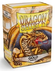 Dragon Shield Sleeves Matte Gold (100ct)
