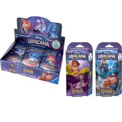 Disney Lorcana: Ursula's Return COMBO (Booster Box + Starter Deck Set)