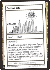 Second City - Playtest Card