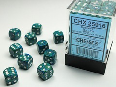 Speckled Sea 12mm d6 Dice Block (36 dice) - CHX25916