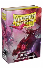 Dragon Shield Sleeves - Japanese Size - Dual Matte Fury (60ct)