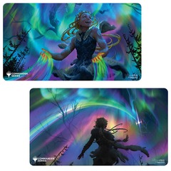 Commander Series #4: Three Color Shard Double Sided Stitched Playmat - Esika