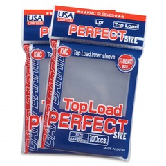 KMC Perfect Size Clear Inner Sleeves (100ct)