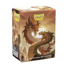 Dragon Shield Sleeves DUAL Matte Wood Snake (100ct)