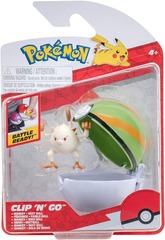 Pokémon Clip n Go - Mankey and Nest Ball