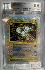 BGS 8.5 - 2002 Pokémon Legendary Collection Reverse Foil #28 Magneton R