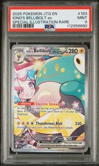 PSA 9 - 2025 POKEMON JTG EN-JOURNEY TOGETHER #183 IONO'S BELLIBOLT ex SPECIAL ILLUSTRATION RARE