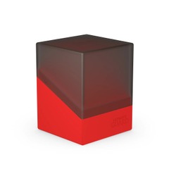 Ultimate Guard - Deck Case 100+ Boulder - SYNERGY - Black/Red