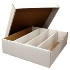 Cardboard Storage Box With Lid (3200 ct.)