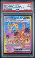 PSA 9 - 2024 POKEMON SSP EN-SURGING SPARKS #242 ALOLAN EXEGGUTOR ex SPECIAL ILLUSTRATION RARE