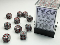 Speckled Granite 12mm d6 Dice Block (36 dice) - CHX25920