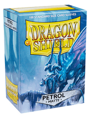 Dragon Shield Sleeves Matte Petrol (100)