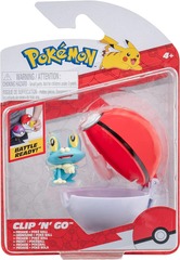 Pokémon Clip 'n Go - Froakie and Poké Ball