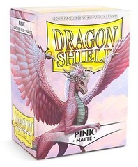 Dragon Shield Sleeves Matte Pink (100ct)