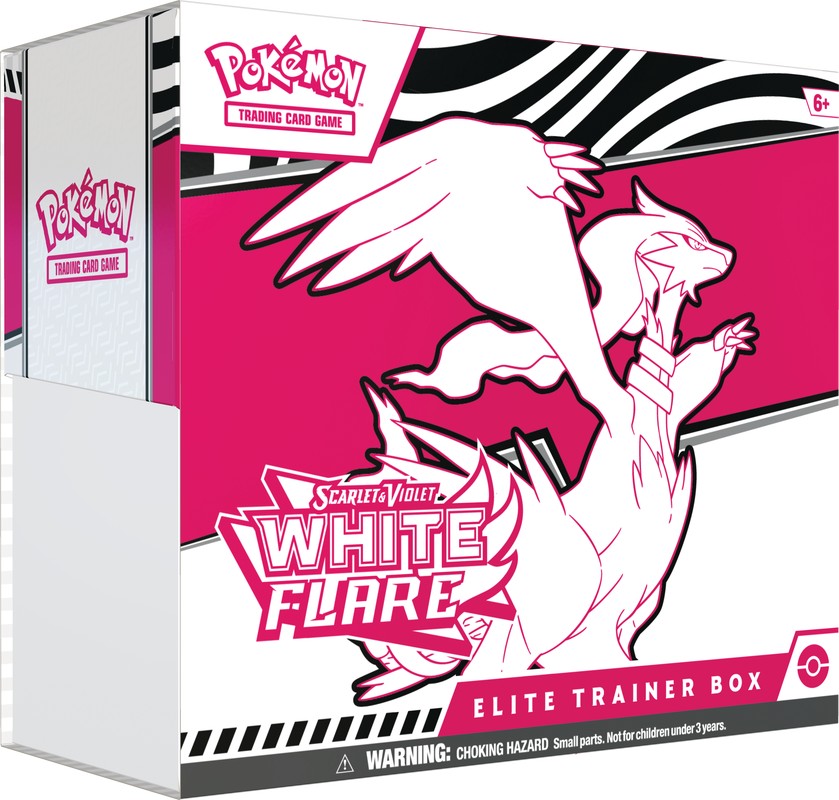 *LIMIT 1* Scarlet & Violet - White Flare Elite Trainer Box