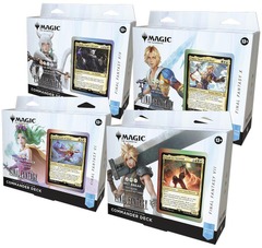 MTG x Final Fantasy Commander Deck Set of 4 (Collector's Edition)