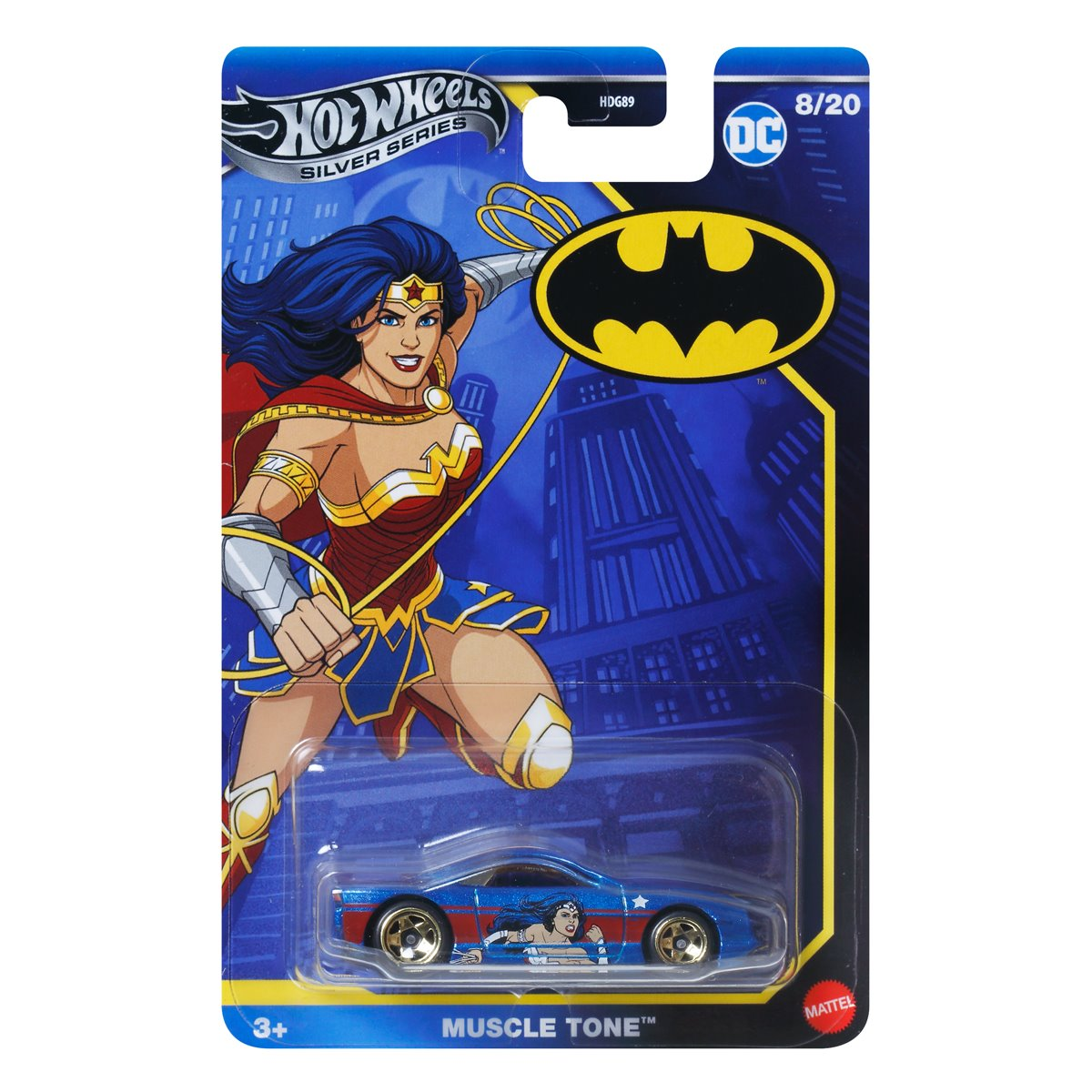 MATTEL: HOT WHEELS: WONDER WOMAN MUSCLE TONE