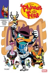 AVENGERS #27 JACOB CHABOT PHINEAS AND FERB VARIANT [DOOM]