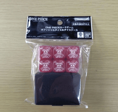 ONE PIECE Card Game Official Dice and Dice Case Bandai