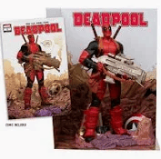 mcfarlane toys wave 5 deadpool comic posed figure