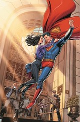 SUPERMAN #27 CVR G JERRY ORDWAY SUPERMAN MOVIE CARD STOCK VAR