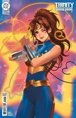 TRINITY DAUGHTER OF WONDER WOMAN #1 (OF 6) CVR D LESLEY LEIRIX LI CARD STOCK VAR