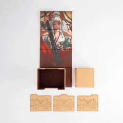 MANA MOON: Oni v2 - Genuine Leather Dicewinder Deck Boxes