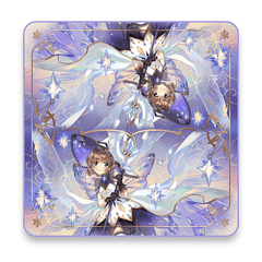 MANA MOON: Magistus of Clow 2-Player Plush Hybrid Rubber Playmat