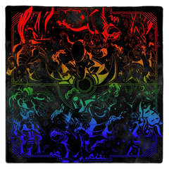 DUELING GUARD: Rivals   2-Player   Stitched   Edge   Playmat   -   Glow