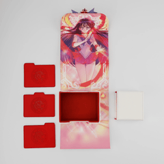 MANA MOON: Moon Scouts Faux Leather Dicewinder Deck Box - MARS
