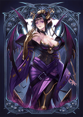 MANA MOON: Demon Lord Lilith Sleeves (70ct Standard)