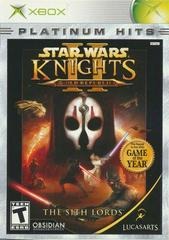 Microsoft Xbox (XB) Star Wars Knights of the Old Republic II Platinum Hits [In Box/Case Complete]