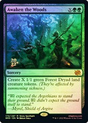 Awaken the Woods - Foil - Prerelease Promo