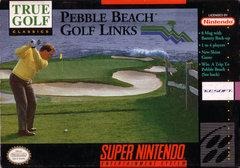 Nintendo SNES True Golf Classics Pebble Beach Golf Links [Loose Game/System/Item]