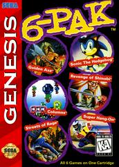 Sega Genesis 6-Pak [Loose Game/System/Item]