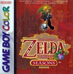 Nintendo Game Boy Color (GBC) Legend of Zelda Oracle of Seasons (PAL VERSION, Game Label Wear, Box Wear) [In Box/Case Complete]